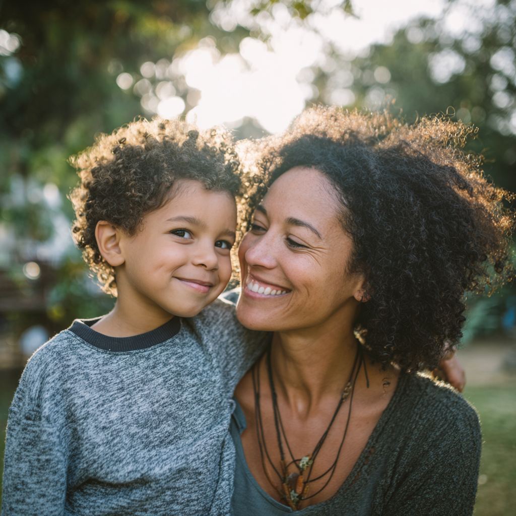 Happy and healthy people experiencing emotional release
