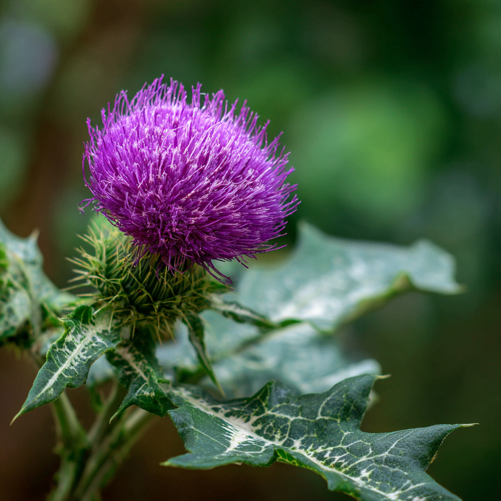 Milk Thistle plant