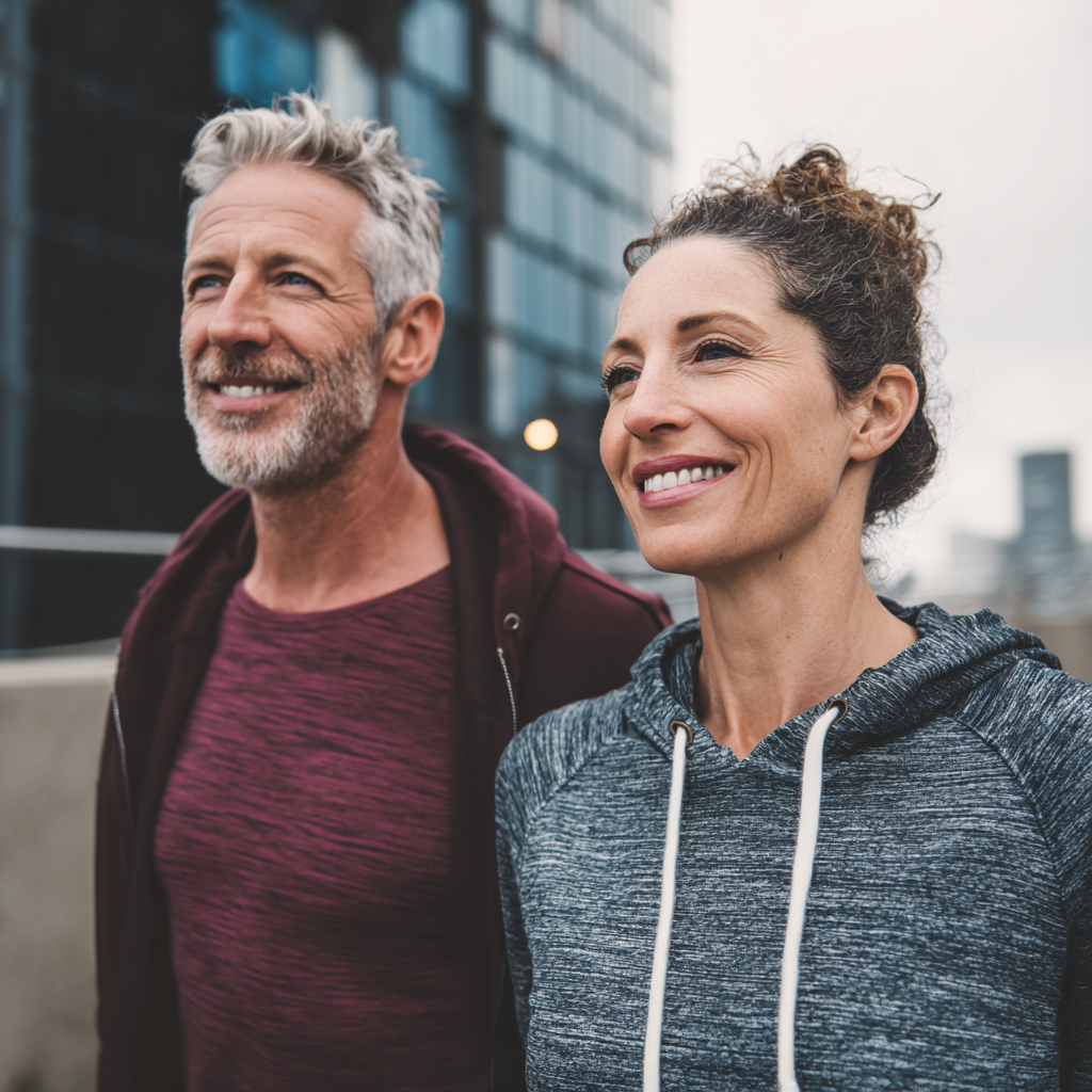 Healthy aging woman supporting metabolic wellness